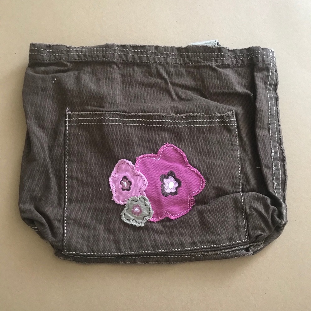 Thirty-One Mini Retro Metro in brown flower design